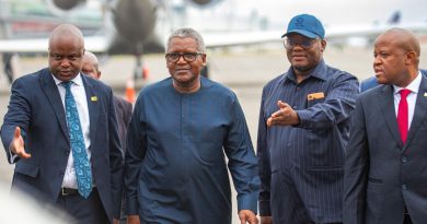 DANGOTE ARRIVES IN ZIMBABWE TO FINALIZE US$1 BILLION INDUSTRIAL DEAL