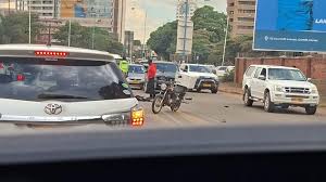 Temba Mliswa involved in a serious accident in Harare CBD as his car runs over a pedestrian