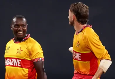 Zimbabwe stun Sri Lanka to finish top of Group B
