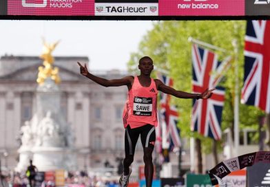 Brilliant Sawe cashes in after record breaking marathon win
