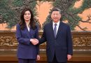 Xi meets KMT leader Cheng Li-wun in Beijing