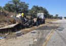 5 people feared dead: Chaotic scene as bus and haulage truck crash head-on along Harare-Masvingo highway