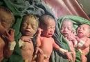A woman welcomes rare quintuplets after 12-year journey to motherhood