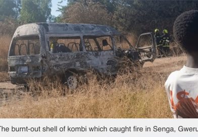 VERY SAD: A woman, whose son died after a kombi caught fire in Gweru on Wednesday, says she had a disturbing dream the night before the accident VERY SAD: A woman, whose son died after a kombi caught fire in Gweru on Wednesday, says she had a disturbing dream the night before the accident