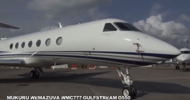 Wicknell Chivhayo takes delivery of new private jet