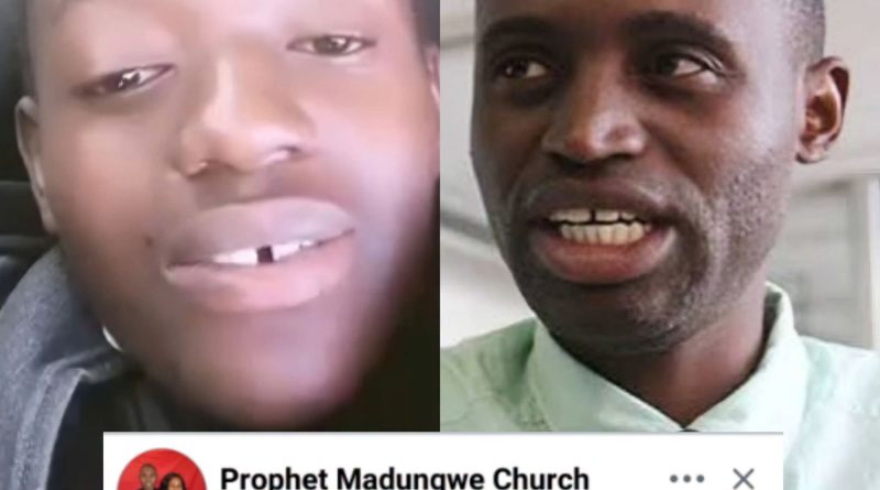 20-Year-Old Claims He’s Prophet Madungwe’s Biological Son, Speaks Out on Marriage Plans 20-Year-Old Claims He’s Prophet Madungwe’s Biological Son, Speaks Out on Marriage Plans
