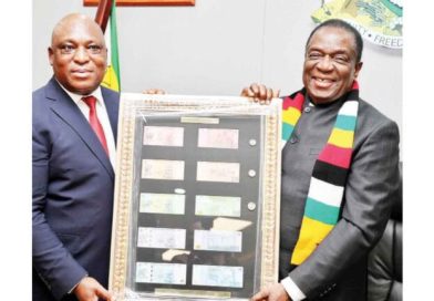 High-value ZiG notes out soon . . . RBZ chief presents new denominations to President High-value ZiG notes out soon . . . RBZ chief presents new denominations to President