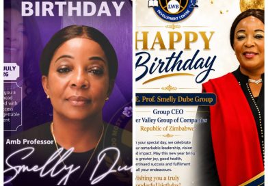 Global entities celebrate Prof Smelly Dube’s birthday Global entities celebrate Prof Smelly Dube’s birthday