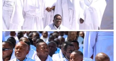 Faith and Leadership at Gwanzura: Mnangagwa and Mafume Join Thousands for Johane Masowe Conference