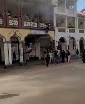 Woman jumps from burning Bulawayo CBD building to escape fire