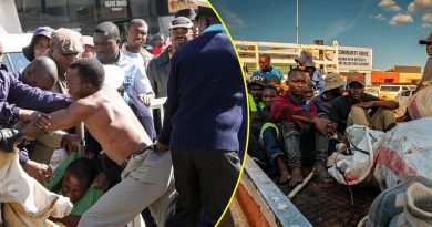 Municipal workers and police injured as vendors fight back with massive violence