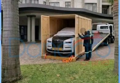 Wicknell Chivayo’s US$550,000 Rolls Royce Phantom arrives after his death